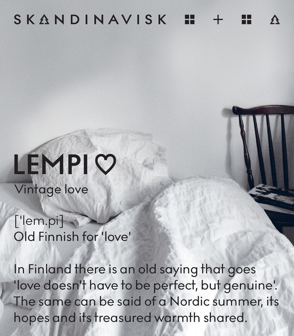 Lempi duftlys, 65g. - White